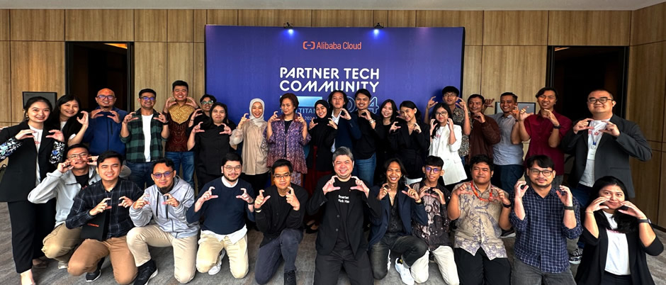 PT. Teltics ikut serta dan menghadiri acara Event Tech Titans Demo Day 2024 Alibaba